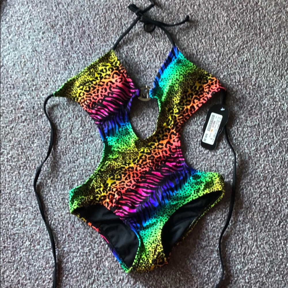 Melissa One-Piece Safari Bathing Suit